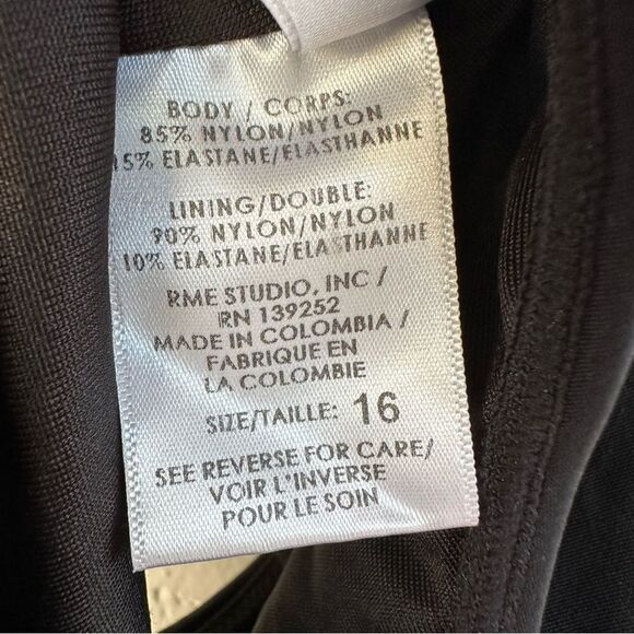 LITTLE PEIXOTO Swimsuit Girl's 16 Ivy Goldtone Strap One-Piece - Picture 8 of 8